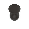 Силиконовая анальная пробка черная S (5.8*2.8cm) 3305-01
