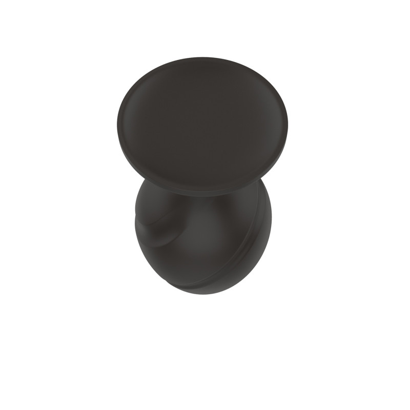 Силиконовая анальная пробка черная S (5.8*2.8cm) 3305-01