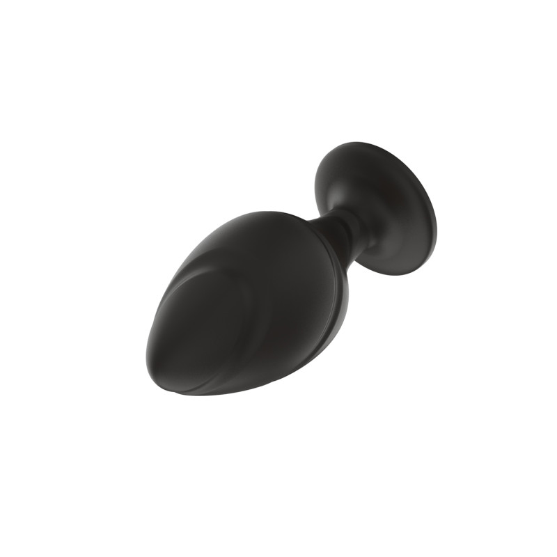 Силиконовая анальная пробка черная S (5.8*2.8cm) 3305-01