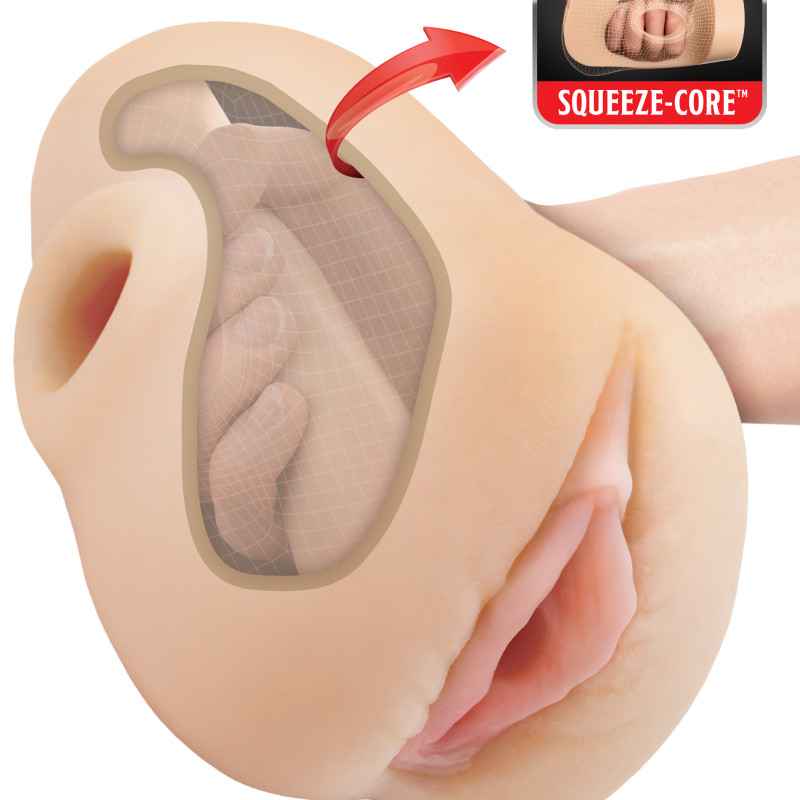 Мастурбатор с вибрацией Pussy Pounder Pipedream RD43521PD