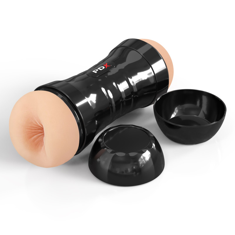 Самосмазывающийся Мастурбатор в Колбе Flip-A-Pussy Over Pipedream RD44621PD