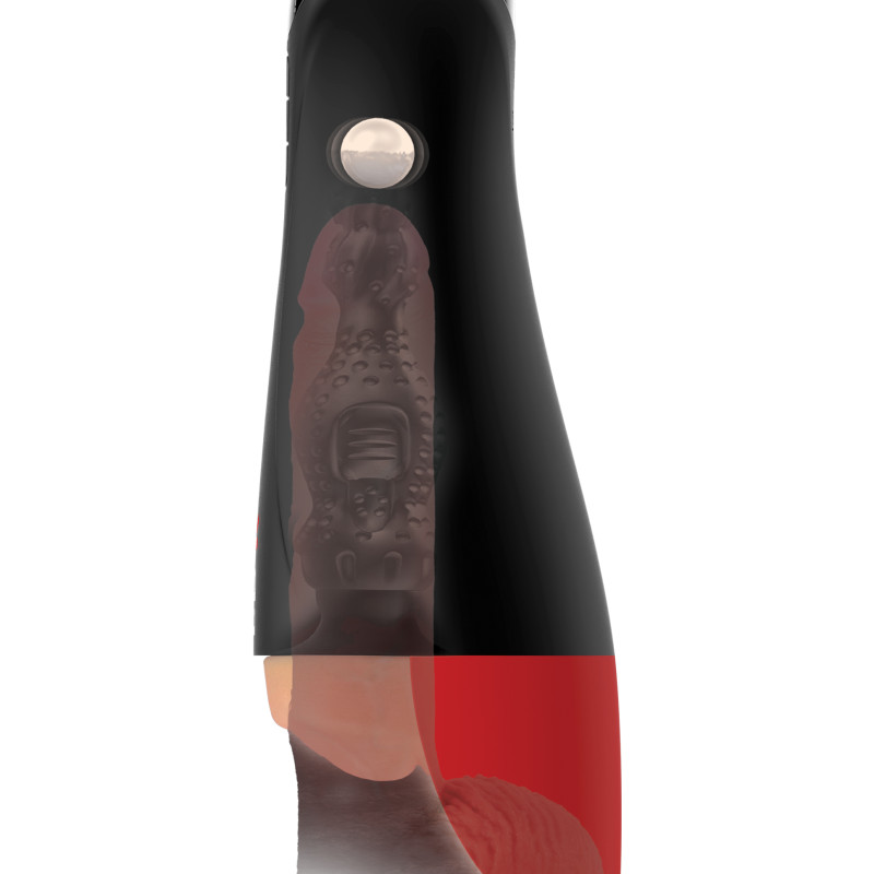 Мастурбатор в колбе с вибрацией Fuck-O-Matic Pro XL Pipedream RD55221PD