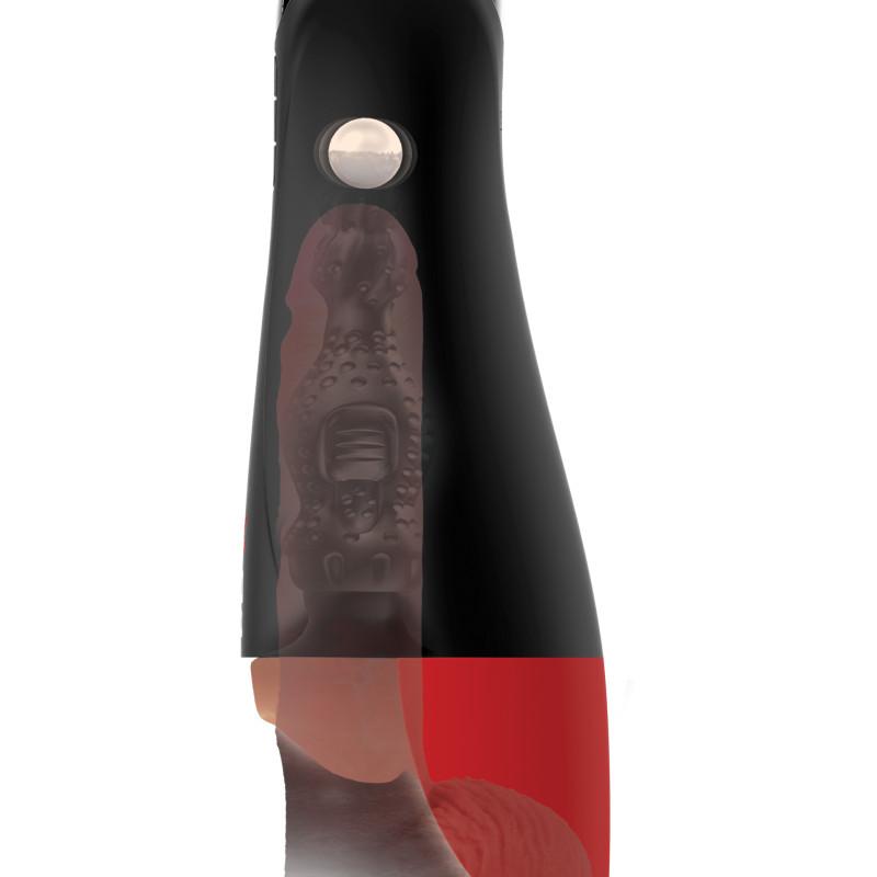 Мастурбатор в колбе с вибрацией Fuck-O-Matic Pro XL Pipedream RD55229PD