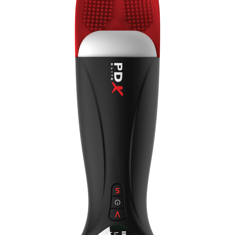 Мастурбатор в колбе с вибрацией Fuck-O-Matic Pro XL Pipedream RD55420PD