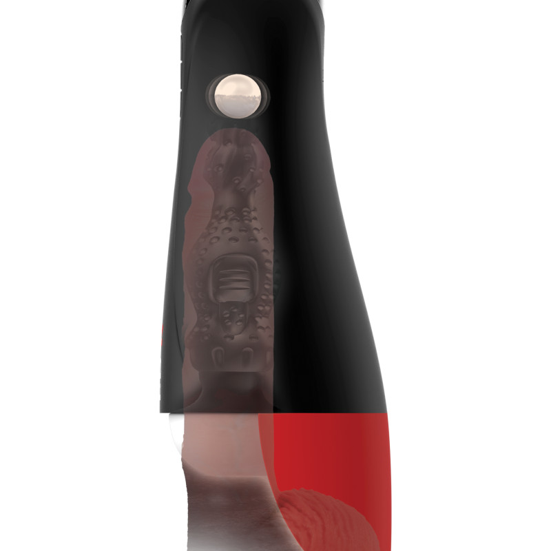 Мастурбатор в колбе с вибрацией Fuck-O-Matic Pro XL Pipedream RD55420PD