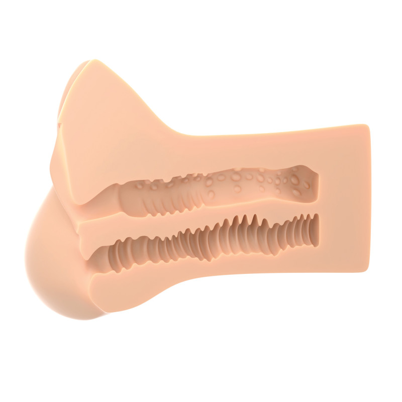 Мастурбатор с двумя входами, 1,2 кг Double Stroker Pipedream RD62521PD