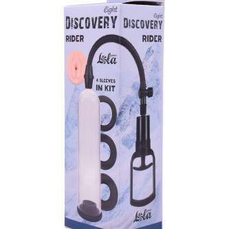 Вакуумная помпа со сменными насадками Discovery Light Rider 6913-01lola