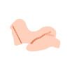 Мастурбатор Sarah Mini Doll телесный TPR с вибрацией KOKOS M01-002-06V