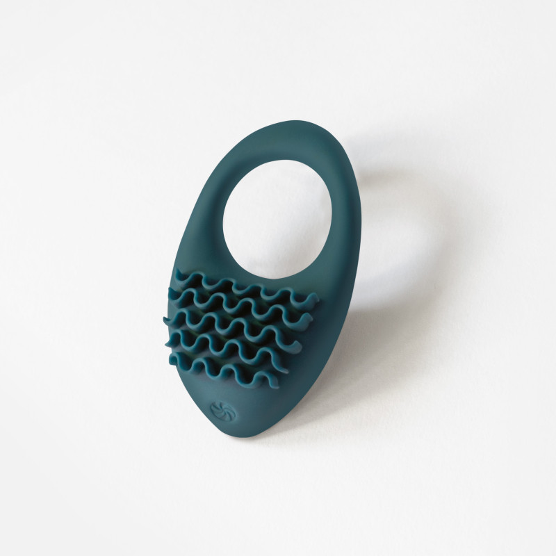 Перезаряжаемое эрекционное виброкольцо Pure Passion Stellar Green 1501-03lola