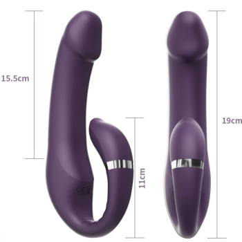 Вагинально-клиторальный вибратор с функцией фингеринга SW2018