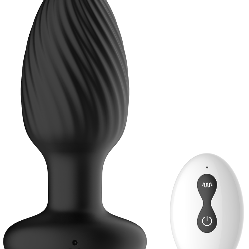 Массажер простаты с вибрацией и вращением (с пультом ДУ) SW1063