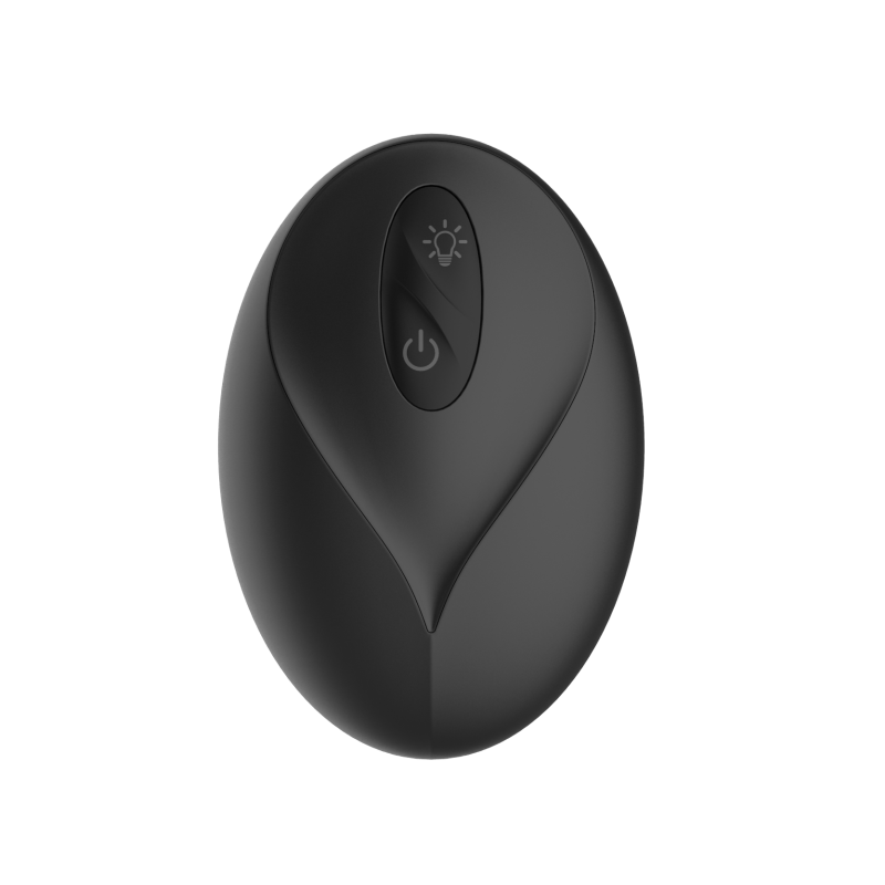 Светящаяся анальная пробка с возвратно-поступательной функцией SW3024