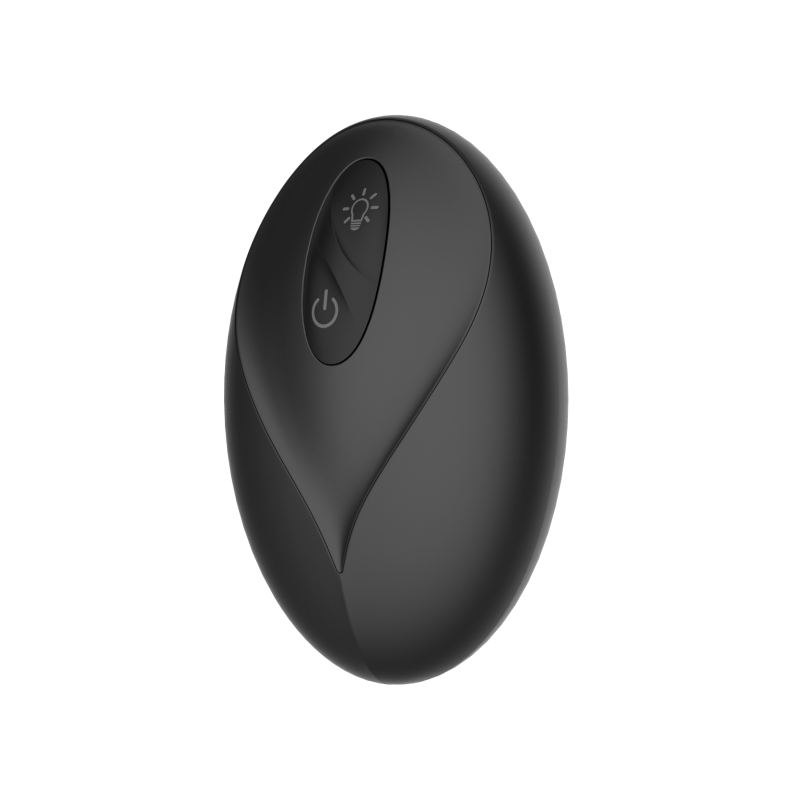 Светящаяся анальная пробка с возвратно-поступательной функцией SW3024