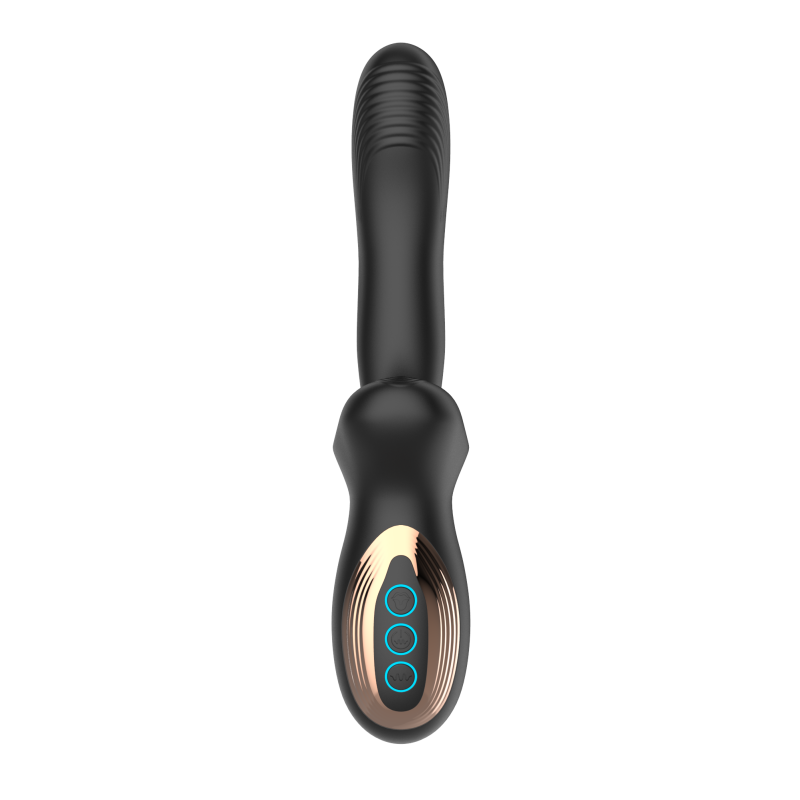 Компактная секс-машина с постукивающим эффектом Черная SW3056R