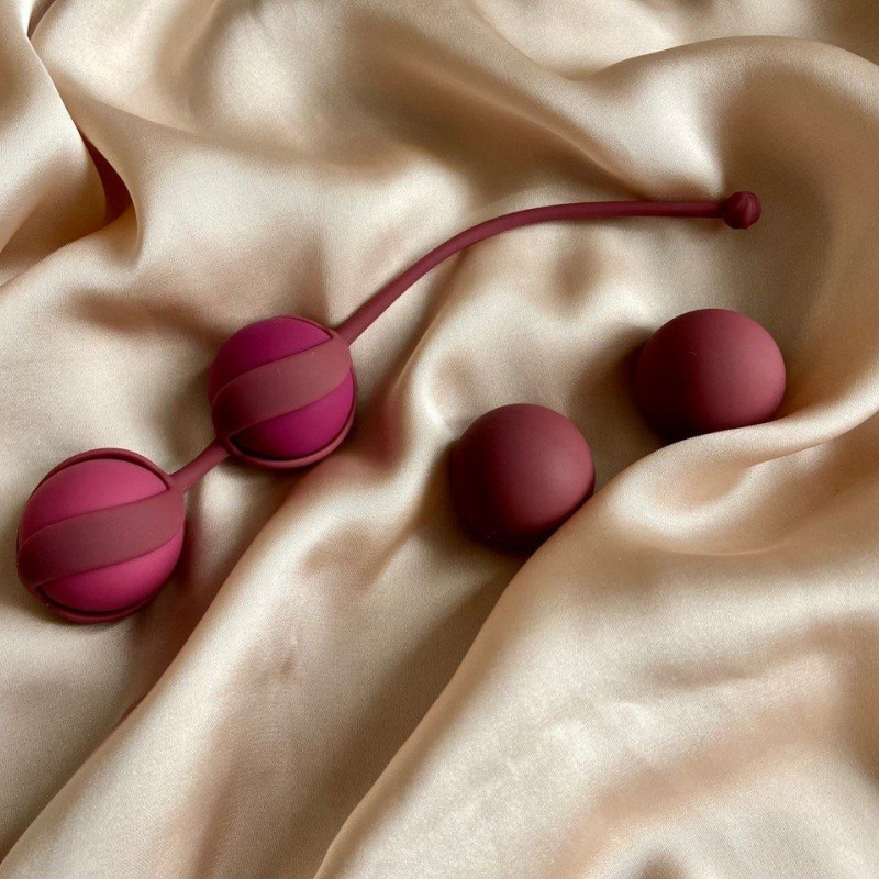 Набор Сменных Вагинальных Шариков Love Story Valkyrie Wine Red 3013-02lola