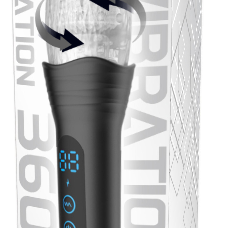 Автоматический мастурбатор с функциями ротации, вибрации и фрикций SW21001