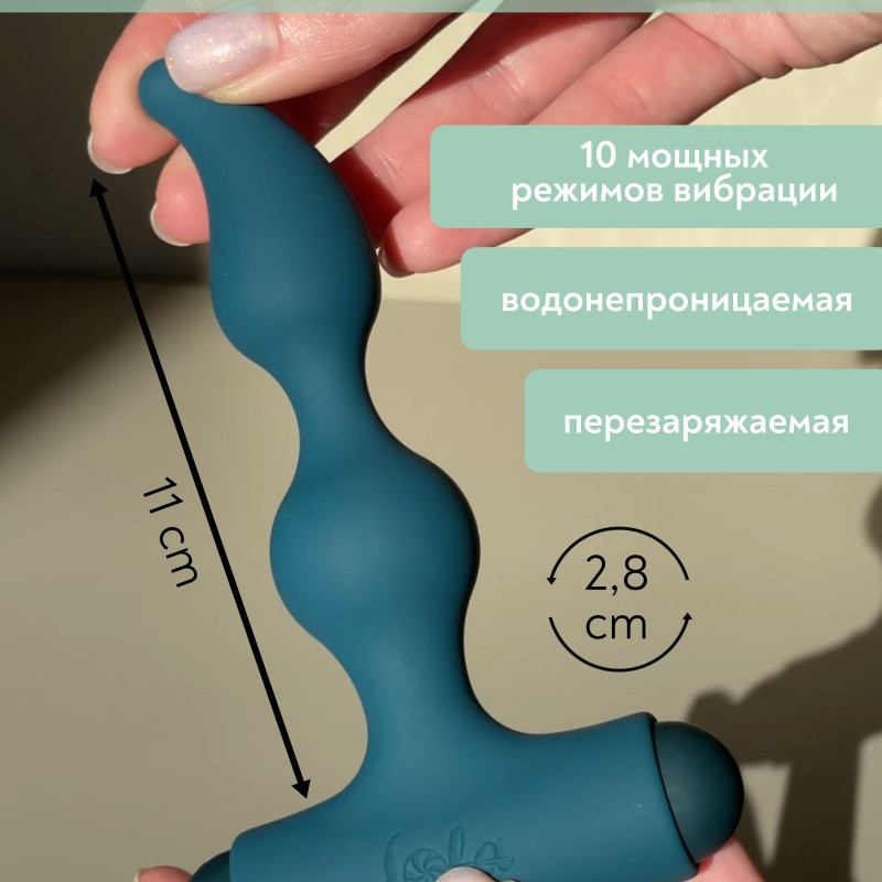 Анальная пробка с перезаряжаемой вибропулей Spice it Up Elation 2.0 8018-05lola