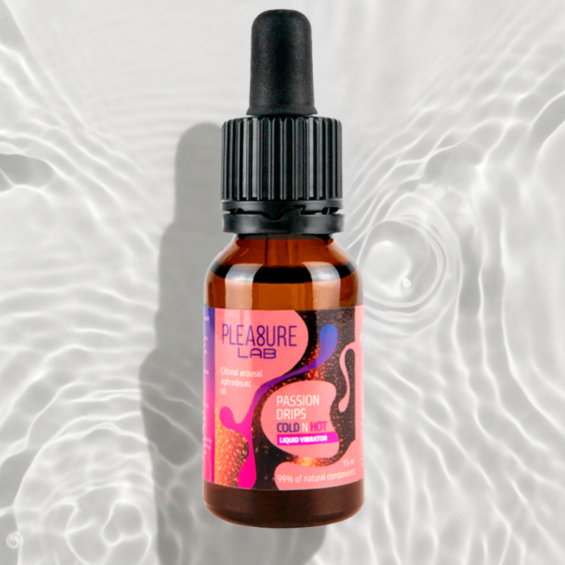 Жидкий Вибратор с Афродизиаком Pleasure Lab Passion Drips Cold n Hot 1190-02lab