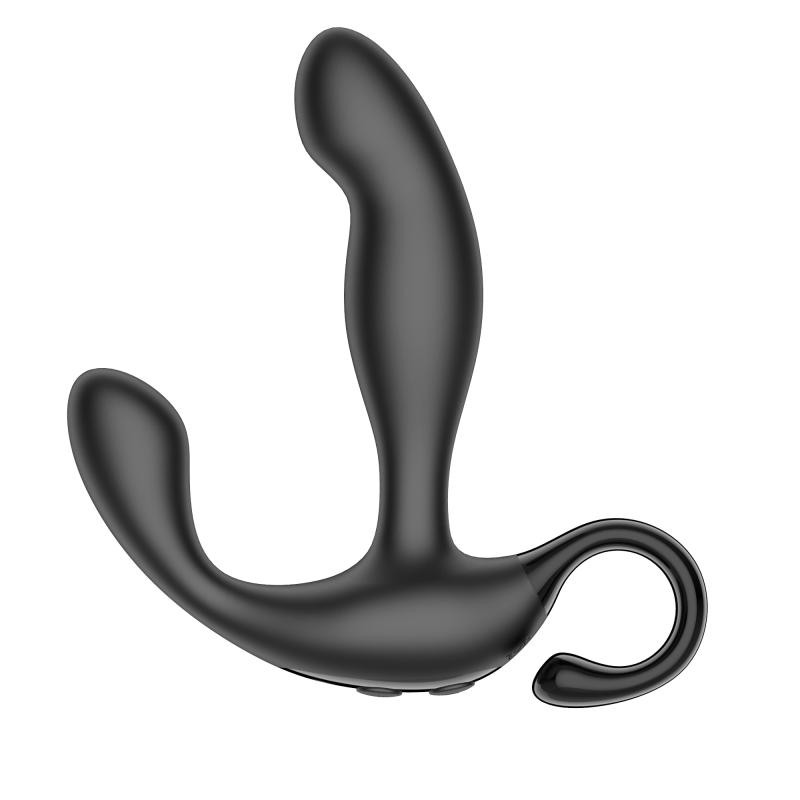 Массажер простаты с вибрацией и эффектом фингеринга с пультом ДУ SW1064