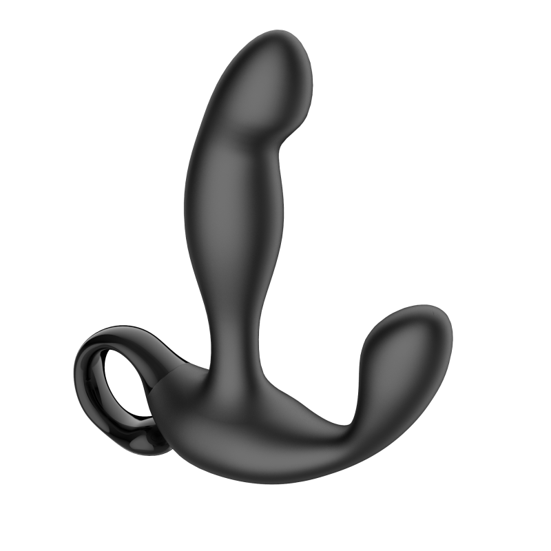 Массажер простаты с вибрацией и эффектом фингеринга с пультом ДУ SW1064