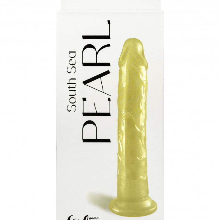 Перламутровый дилдо South Sea Pearl Золотистый 9902-01lola
