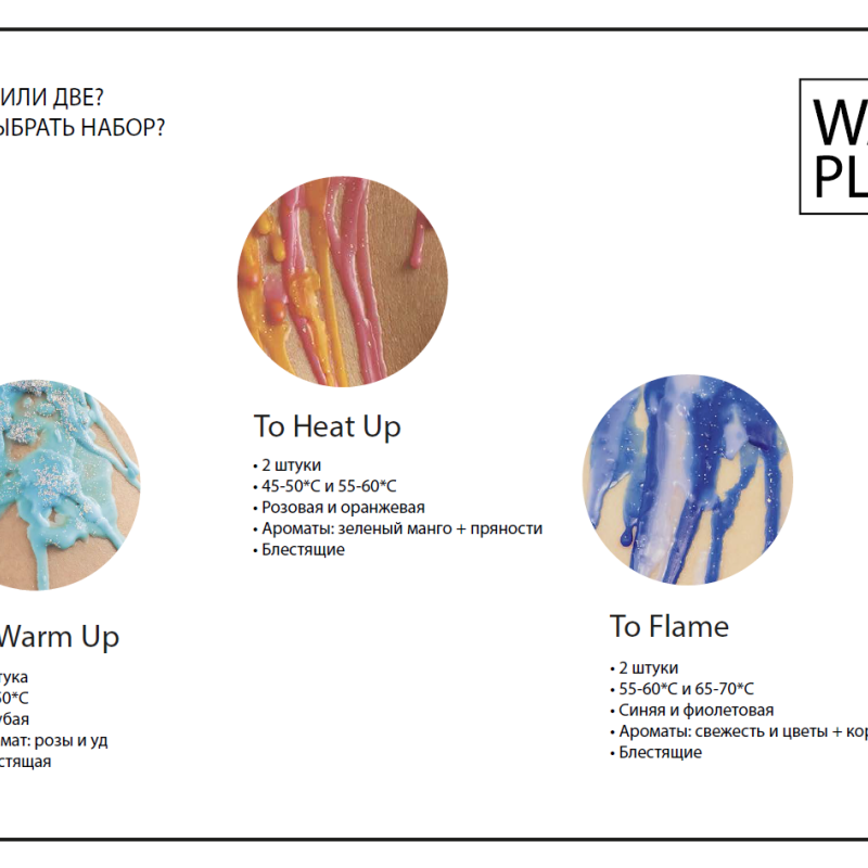 Набор из 2 Wax Play свечей Bondage To Flame 1067-02lola