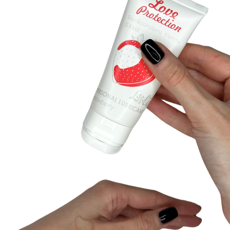 Лубрикант на Водной Основе Lola Games Love Protection Strawberry 50ml 1831-01lola