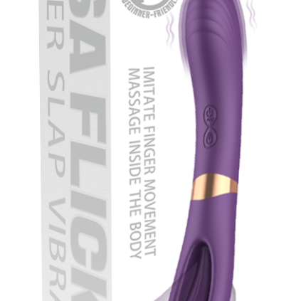 Силиконовый вибратор с функцией фингеринга SW2031