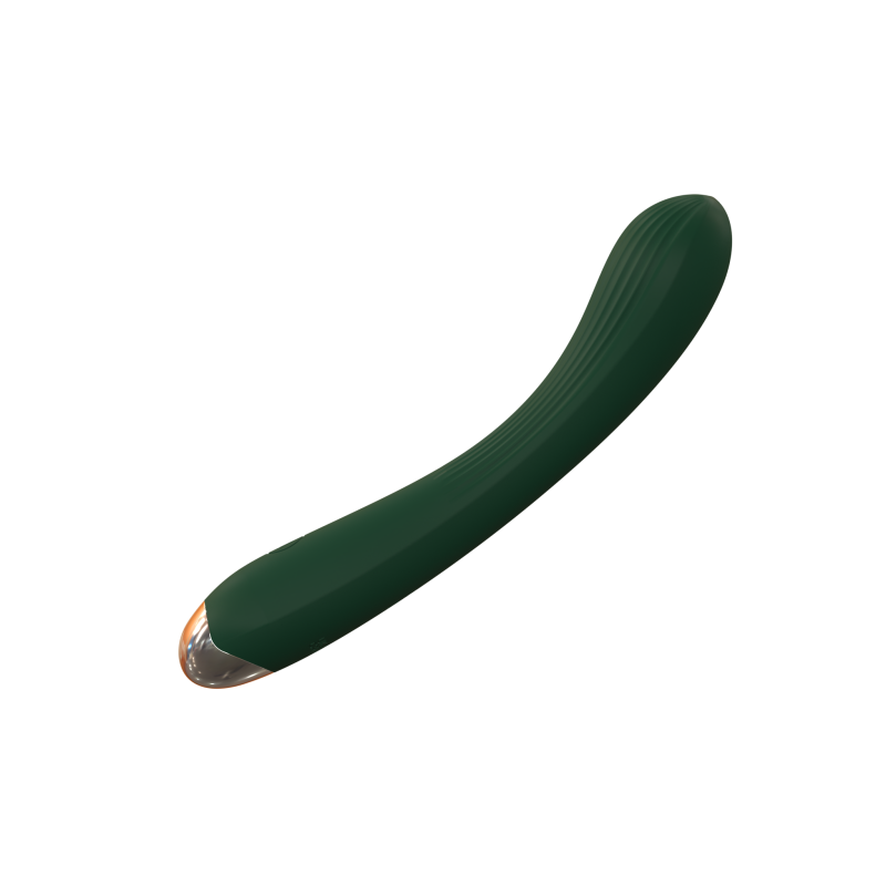 Гибкий силиконовый вибратор SW3014Green