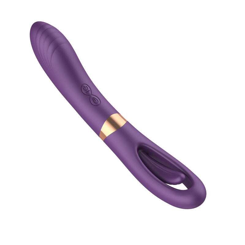 Силиконовый вибратор с функцией фингеринга SW2031