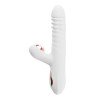 Вибратор-кролик с вращающимися шариками и вакуумной стимуляцией SW25092