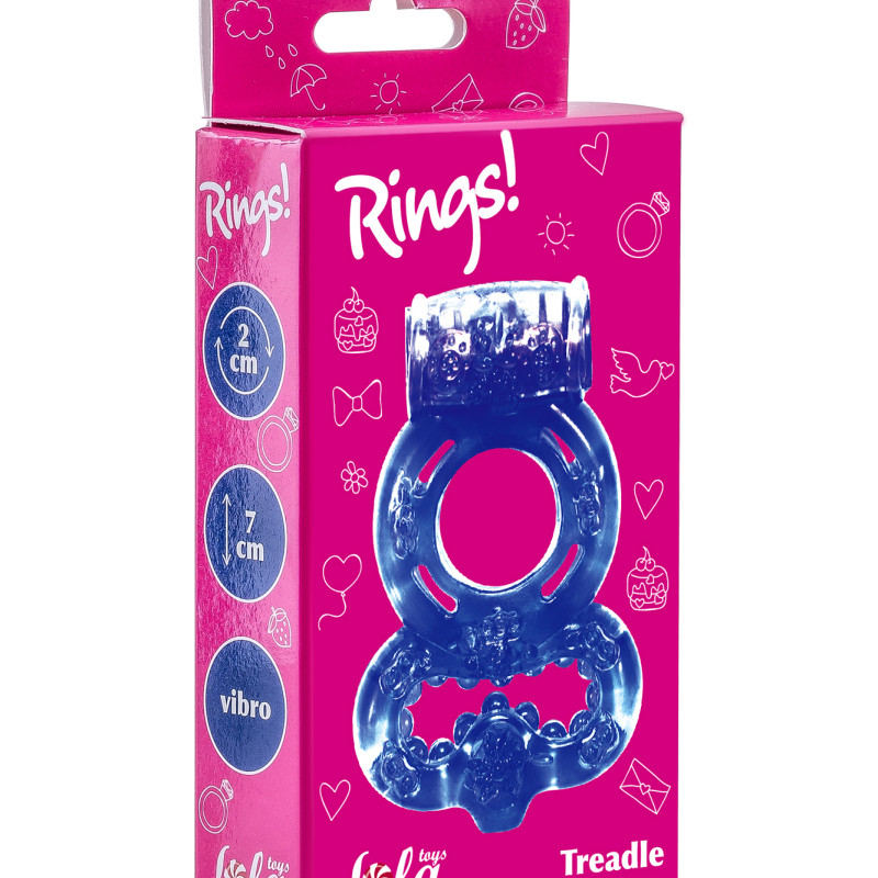 Эрекционное кольцо Rings Treadle purple 0114-61Lola