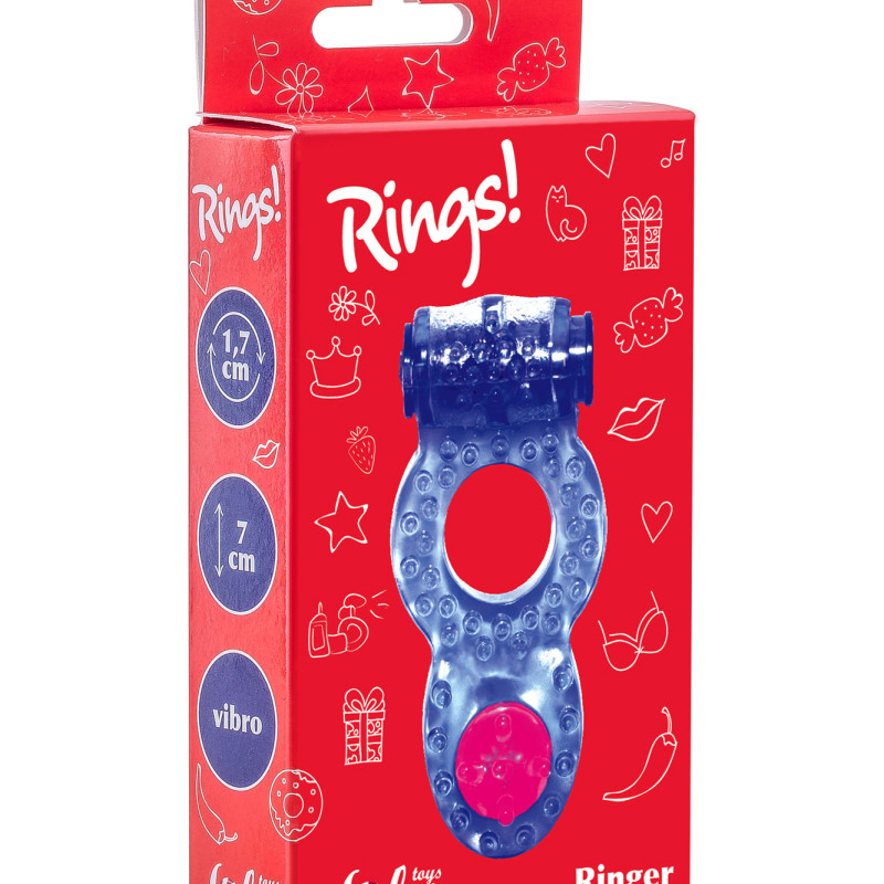 Эрекционное кольцо Rings Ringer purple 0114-71Lola