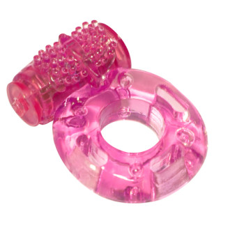 Эрекционное кольцо с вибрацией Rings Axle-pin pink 0114-83Lola