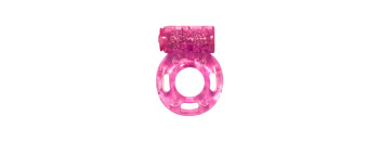 Эрекционное кольцо с вибрацией Rings Axle-pin pink 0114-83Lola