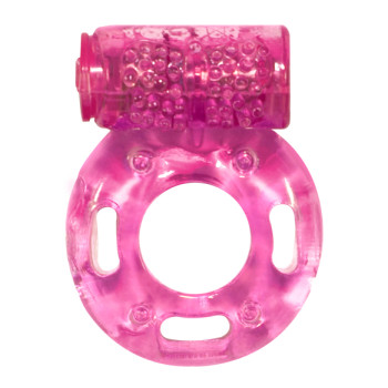 Эрекционное кольцо с вибрацией Rings Axle-pin pink 0114-83Lola