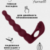 Вибронасадка для Двойного Проникновения Pure Passion Farnell Wine Red 1203-02lola