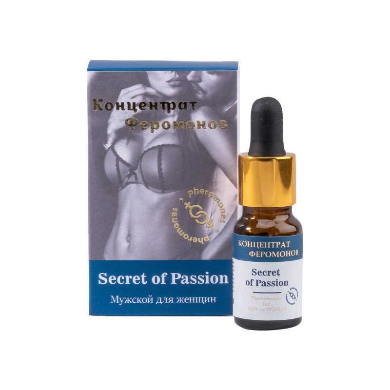 Концентрат феромонов Secret of Passion Мужской для Женщин 9мл. MG002