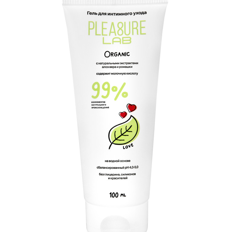 Натуральный Лубрикант Pleasure Lab Organic 100 мл 1180-01Lab