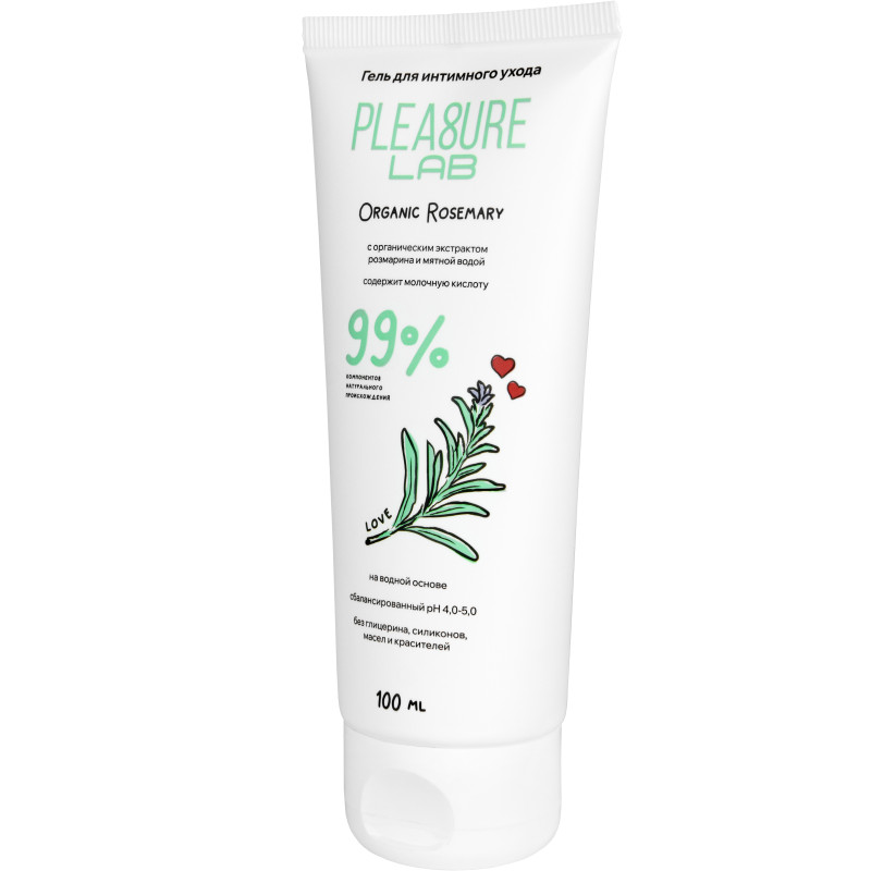 Натуральный Лубрикант Pleasure Lab Organic Rosemary 100 мл 1181-01Lab