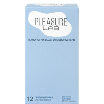 Презервативы ультратонкие Pleasure Lab 12шт 1280lab