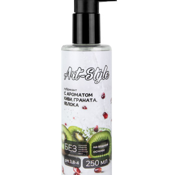 Лубрикант на Водной Основе Art-Style с ароматом Киви Гранат Яблоко 040015ars