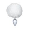 Анальная Пробка с Хвостом Diamond Twinkle White 4018-01lola