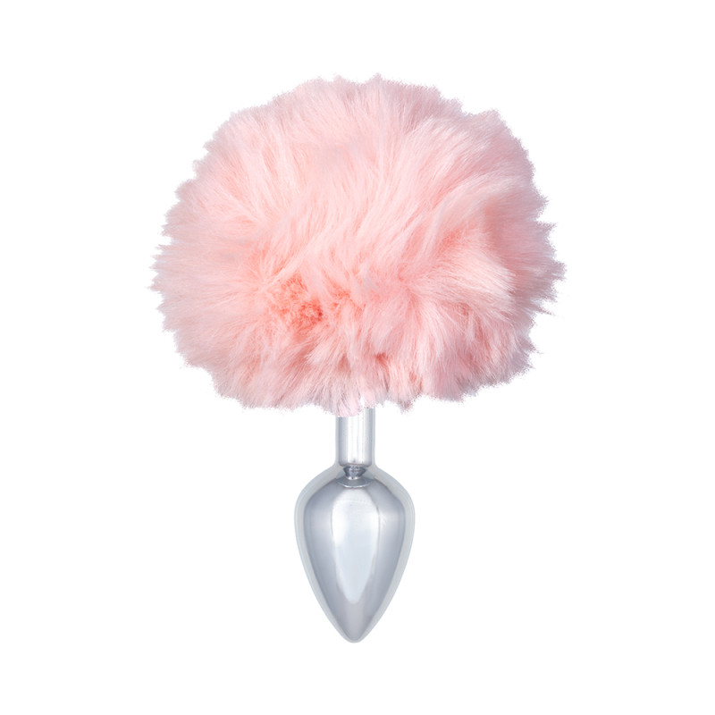 Анальная Пробка с Хвостом Diamond Twinkle Pink 4018-02lola