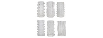 Набор насадок на пенис Red Roses (6 шт) 520055ON