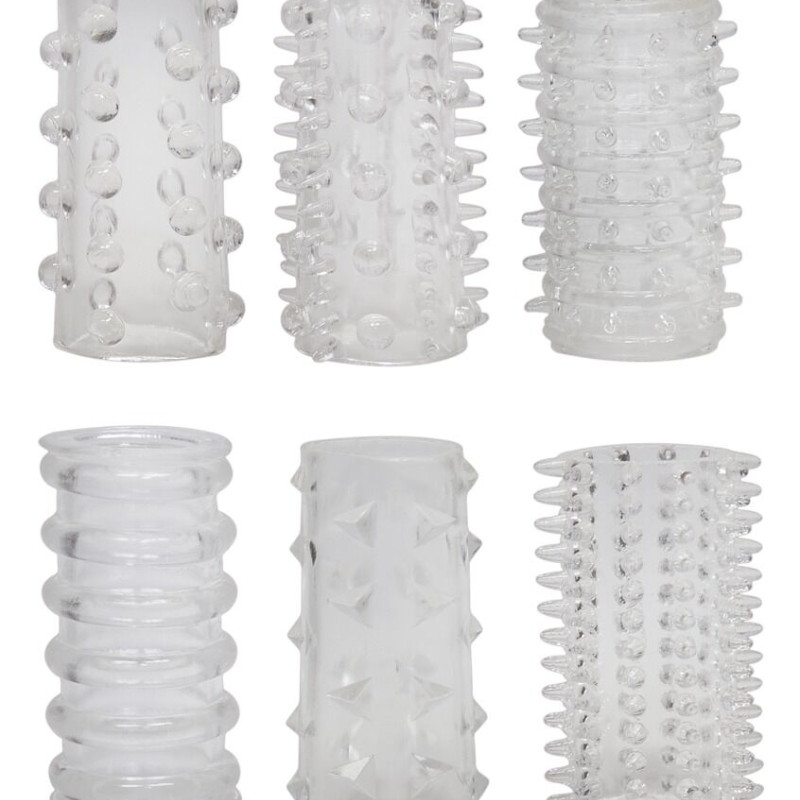 Набор насадок на пенис Red Roses (6 шт) 520055ON