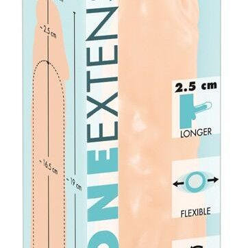 Увеличивающая насадка на пенис из силикона 534803ON