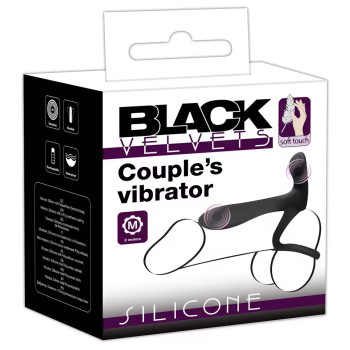 Виброкольцо для пар Black Velvets Couple's Vibrator 0550892ON
