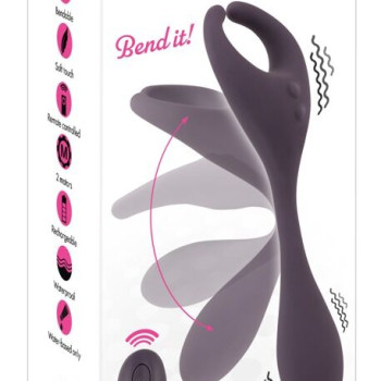 Мультифункциональный вибратор для пар с пультом ДУ 550965ON