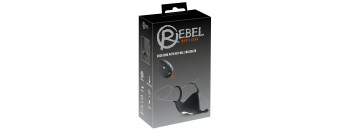 Эрекционное кольцо с шариковым массажёром с пультом 555193ON